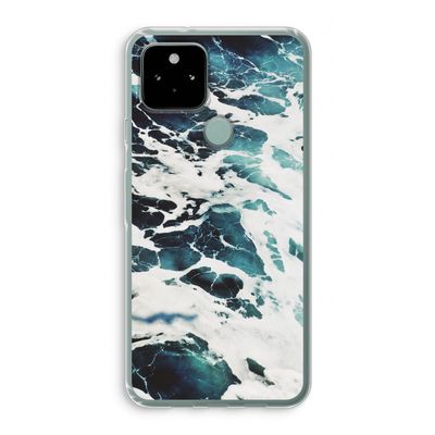 Golven: Google Pixel 5 Transparant Hoesje