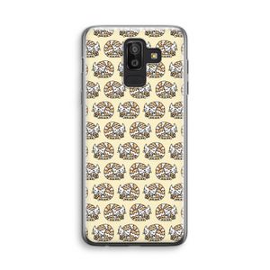 Slapende poes: Samsung Galaxy J8 (2018) Transparant Hoesje