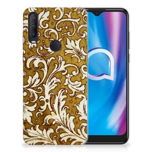 Siliconen Hoesje Alcatel 1S (2020) Barok Goud