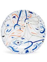 Vista Alegre assiette ronde Folkifunki - Blanc