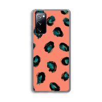 Pink Cheetah: Samsung Galaxy S20 FE / S20 FE 5G Transparant Hoesje