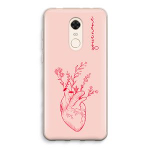 Blooming Heart: Xiaomi Redmi 5 Transparant Hoesje