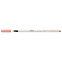 Stabilo pen 68 brush - viltstift - abrikoos (26)