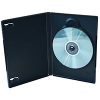 DVD Case Single black Sleeve