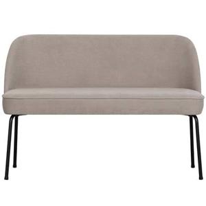 BePureHome Vogue Eetbank - Geweven Stof - Zand - 83x120x59