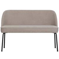 BePureHome Vogue Eetbank - Geweven Stof - Zand - 83x120x59