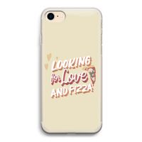 Pizza is the answer: iPhone 7 Transparant Hoesje