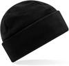 Beechfield CB243R Recycled Fleece Cuffed Beanie - Black - One Size - thumbnail