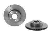 BREMBO XTRA LINE BREMBO, Remschijftype: Geperforeerd / Geventileerd, u.a. für BMW - thumbnail