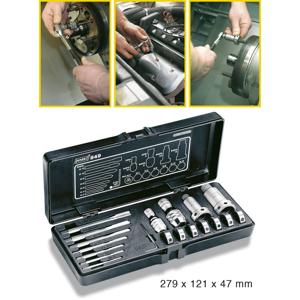 Hazet 849 Schroefdraad reparatieset 19-delig M8, M6, M5, M4, M3, M12, M10