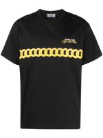 Versace Jeans Couture t-shirt à imprimé graphique - Noir - thumbnail