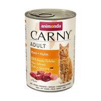 ANIMONDA Carny Adult Beef and chicken - nat kattenvoer - 400g