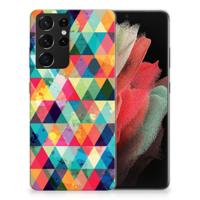 Samsung Galaxy S21 Ultra | TPU bumper | Geruit