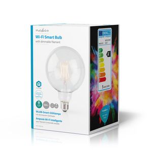 Nedis SmartLife LED Filamentlamp - WIFILF10WTG125 - Transparant