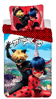 Miraculous Dekbedovertrek ready 140 x 200 cm pre order - thumbnail