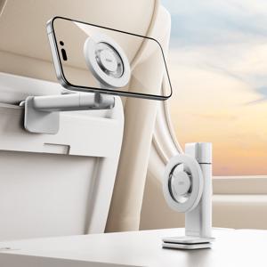 Airplane Phone Holder Mount (HaloLock) - White