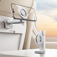 Airplane Phone Holder Mount (HaloLock) - White