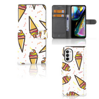 Motorola Moto G52 | Moto G82 Book Cover Icecream - thumbnail