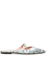 ZIMMERMANN mules Aura à motif cachemire - Bleu