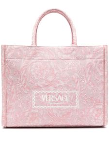 Versace sac à main à imprimé Athena Barocco - Rose