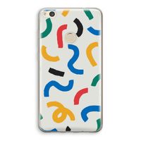 Illustratieve pop 2: Huawei Ascend P8 Lite (2017) Transparant Hoesje