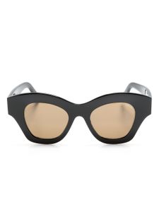 Lapima Tessa oval-frame sunglasses - BLACK