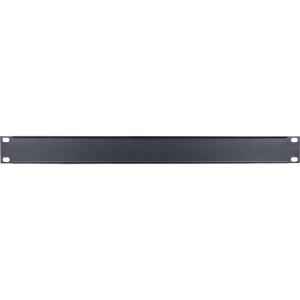 Intellinet 712675 19 inch Afdekking voor patchkast 1 HE Zwart (RAL 9005)