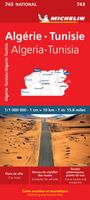 Wegenkaart - landkaart 743 Algerije - Tunesië | Michelin