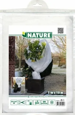 Nature Winterafdekvlies h1b10m 30g/m² wit