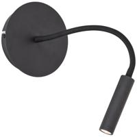 Brilliant WandlampJutta zwart flexibel - G99947/76