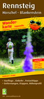 Wandelkaart 305 Rennsteig | Publicpress