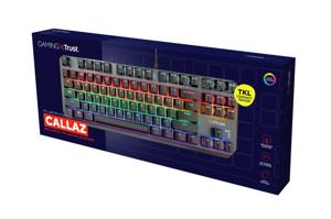Trust GXT 834 Callaz toetsenbord Gamen USB QWERTY Engels Zwart