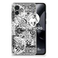 Silicone Back Case Motorola Edge 30 Neo Skulls Angel - thumbnail