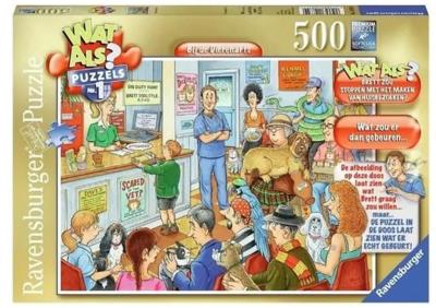 Wat Als? - Bij de Dierenarts Puzzel 500 Stukjes