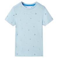 VidaXL Kindershirt 140 lichtblauw