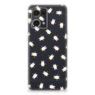 TPU bumper voor OPPO Reno7 4G Pinguïn