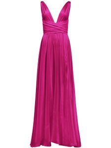 AZEEZA robe Cirrus en soie - Rose