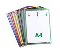 Zichtpaneel tarifold a4 verticaal assorti 10st
