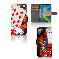 Apple iPhone 14 Wallet Case met Pasjes Casino