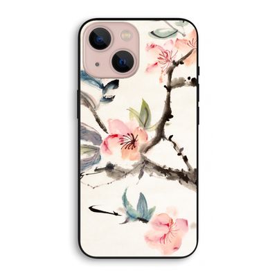 Japanse bloemen: iPhone 13 mini Biologisch afbreekbaar hoesje