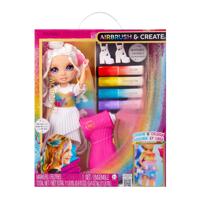 MGA Entertainment Rainbow high air brush & create modepop - purple eyes