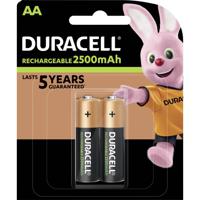 Duracell PreCharged Oplaadbare AA batterij (penlite) NiMH 1.2 V 2 stuk(s) - thumbnail