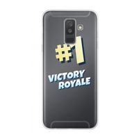Victory Royale: Samsung Galaxy A6 Plus (2018) Transparant Hoesje