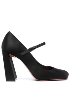 Amina Muaddi escarpins Charlotte 95 mm - Noir