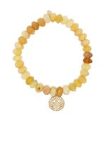 Sydney Evan bracelet en or 14ct serti de diamant et d'opale - Jaune - thumbnail