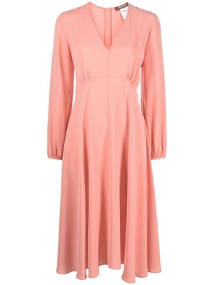 'S Max Mara robe ample Lago à manches longues - Orange