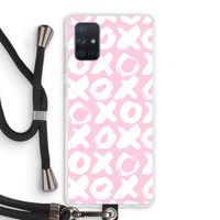 XOXO: Samsung Galaxy A71 Transparant Hoesje met koord XOXO: Samsung Galaxy A71 Transparant Hoesje met koord