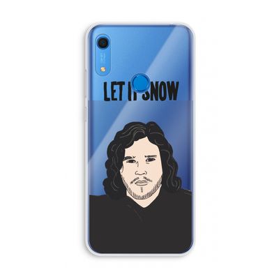 Let It Snow: Huawei Y6s Transparant Hoesje