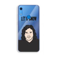 Let It Snow: Huawei Y6s Transparant Hoesje