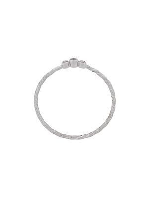 Maria Black bague Jessa en or 14ct et diamants - Métallisé